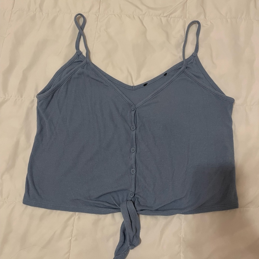 Blue tank top